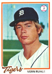 1978 Topps Baseball Cards      456     Vern Ruhle
